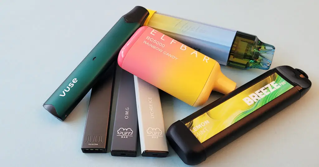 Various vape devices